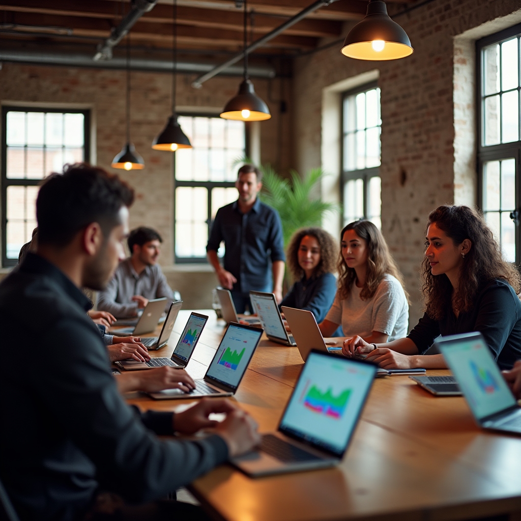 Общая атмосфера рабочей сессии интенсива по финансовому моделированию